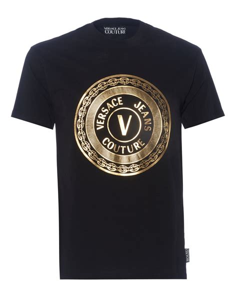 versace jeans tshirt v printed|Versace Jeans couture ittierre.